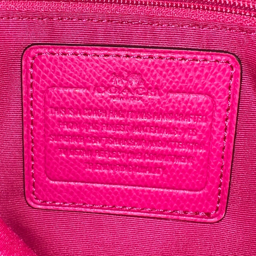 NWT - Authentic Coach Signature File Crossbody Bag - Picture 14 of 15